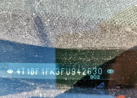 2015 Toyota Camry Le z USA, uszkodzony, nr VIN 4T1BF1FK3FU942630